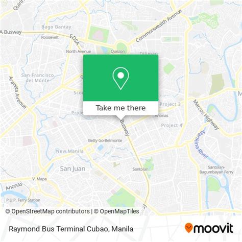 How to get to Raymond Bus Terminal Cubao in Quezon City by .